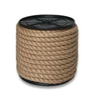 Канат джутовый ДТ тросовой свивки d. 22 мм на кат. 300 мм (40 м)