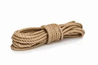Канат джутовый ДТ тросовой свивки d. 14 мм в отрезках по 15 м