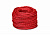 Канат полистиловый ПсТ тросовой свивки 3-прядн.d.   6,0 мм, 220 м. красный